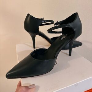 Forest green Calvin Klein heels